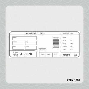 Airport Boarding Pass