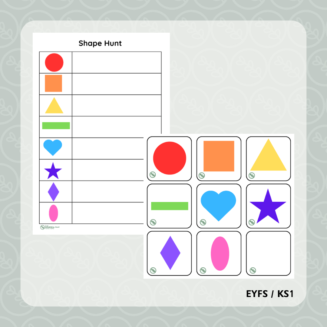 2D Shape Hunt Tally